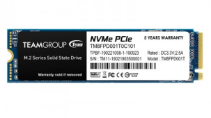 Team MP33 PRO 1TB M.2 PCIe Gen3 NVMe SSD