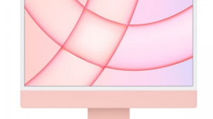 1 Apple iMac 24 4.5K Retina Display M1 8 Core CPU, 8 Core GPU, 16GB, 256GB SSD, Pink (Z12Y001E1) 2021