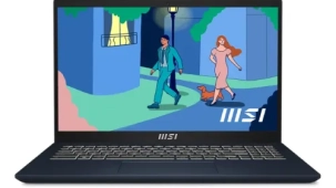 1 MSI Modern 15 B7M AMD Ryzen 5 7430U 15.6 FHD Laptop Star Blue